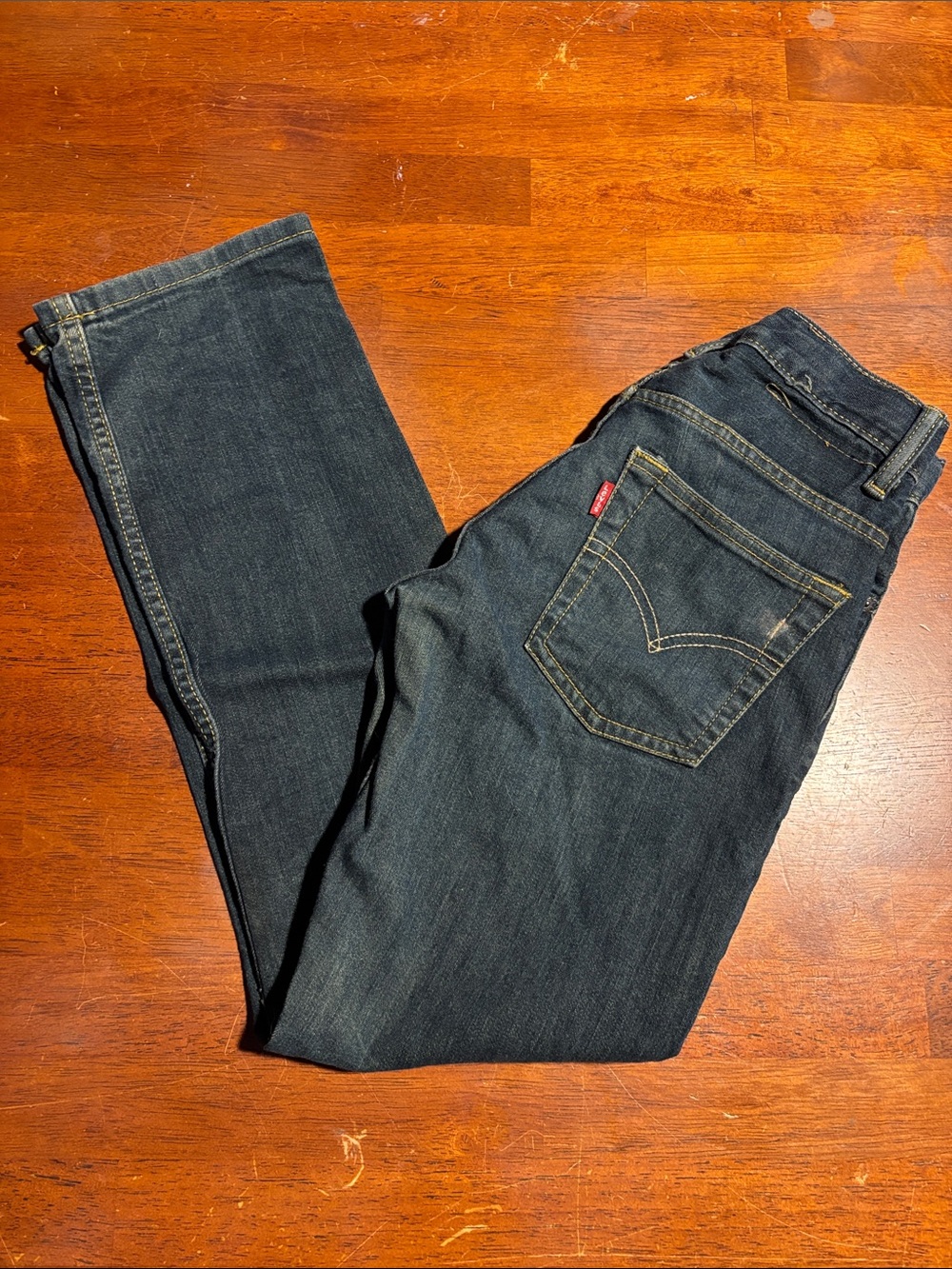 Levi's Kids Slim Jeans in Dark Indigo